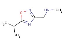 1-(5-isopropyl-1,2,4-oxadiazol-3-yl)-N-methylmethanamine