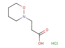 3-(1,2-oxazinan-2-yl)propanoic acid hydrochloride