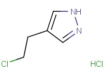 4-(2-chloroethyl)-1H-pyrazole hydrochloride