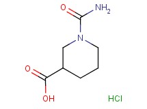 1-(aminocarbonyl)-3-piperidinecarboxylic acid hydrochloride