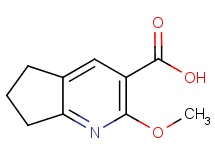 2-methoxy-6,7-dihydro-5H-cyclopenta[b]pyridine-3-carboxylic acid