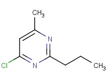 4-chloro-6-methyl-2-propylpyrimidine