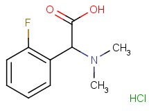 (dimethylamino)(2-fluorophenyl)acetic acid hydrochloride