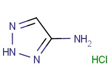 2H-1,2,3-triazol-4-amine hydrochloride