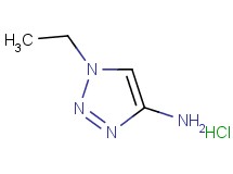 1-ethyl-1H-1,2,3-triazol-4-amine hydrochloride 1-ethyl-1H-1,2,3-triazol-4-amine hydrochloride