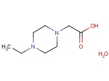 (4-ethyl-1-piperazinyl)acetic acid hydrate