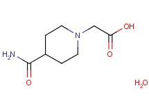 [4-(aminocarbonyl)-1-piperidinyl]acetic acid hydrate