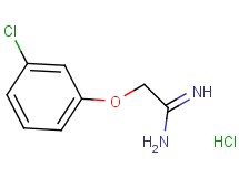 2-(3-chlorophenoxy)ethanimidamide hydrochloride