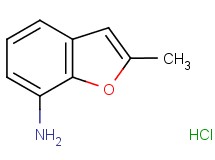 (2-methyl-1-benzofuran-7-yl)amine hydrochloride (2-methyl-1-benzofuran-7-yl)amine hydrochloride