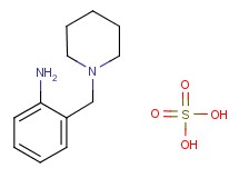 2-(piperidin-1-ylmethyl)aniline sulfate 2-(piperidin-1-ylmethyl)aniline sulfate
