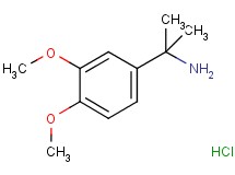 [1-(3,4-dimethoxyphenyl)-1-methylethyl]amine hydrochloride