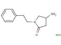 4-amino-1-(2-phenylethyl)-2-pyrrolidinone hydrochloride