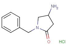 4-amino-1-benzyl-2-pyrrolidinone hydrochloride