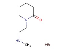 1-[2-(methylamino)ethyl]-2-piperidinone hydrobromide