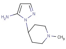 1-(1-methylpiperidin-4-yl)-1H-pyrazol-5-amine