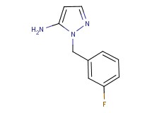 1-(3-fluorobenzyl)-1H-pyrazol-5-amine