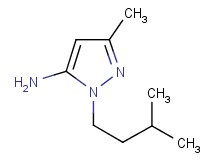 3-methyl-1-(3-methylbutyl)-1H-pyrazol-5-amine