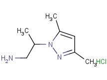 [2-(3,5-dimethyl-1H-pyrazol-1-yl)propyl]amine hydrochloride