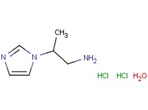 [2-(1H-imidazol-1-yl)propyl]amine dihydrochloride hydrate