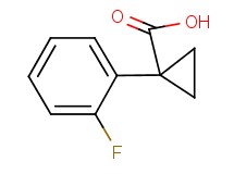 1-(2-fluorophenyl)cyclopropanecarboxylic acid