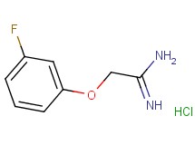 2-(3-fluorophenoxy)ethanimidamide hydrochloride