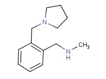 N-methyl-1-[2-(pyrrolidin-1-ylmethyl)phenyl]methanamine