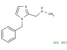 [(1-benzyl-1H-imidazol-2-yl)methyl]methylamine dihydrochloride