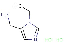 [(1-ethyl-1H-imidazol-5-yl)methyl]amine dihydrochloride