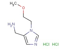 {[1-(2-methoxyethyl)-1H-imidazol-5-yl]methyl}amine dihydrochloride