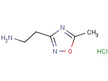 [2-(5-methyl-1,2,4-oxadiazol-3-yl)ethyl]amine hydrochloride