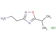 [2-(5-isopropyl-1,2,4-oxadiazol-3-yl)ethyl]amine hydrochloride