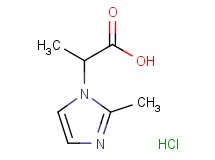 2-(2-methyl-1H-imidazol-1-yl)propanoic acid hydrochloride