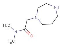 2-(1,4-diazepan-1-yl)-N,N-dimethylacetamide