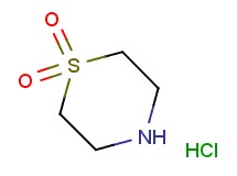 thiomorpholine 1,1-dioxide hydrochloride