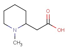 (1-methylpiperidin-2-yl)acetic acid