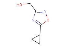 (5-cyclopropyl-1,2,4-oxadiazol-3-yl)methanol