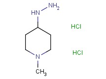 4-hydrazino-1-methylpiperidine dihydrochloride