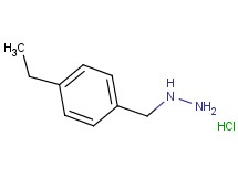 (4-ethylbenzyl)hydrazine hydrochloride