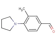 3-methyl-4-pyrrolidin-1-ylbenzaldehyde