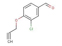 3-chloro-4-(prop-2-yn-1-yloxy)benzaldehyde