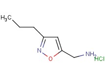 [(3-propyl-5-isoxazolyl)methyl]amine hydrochloride