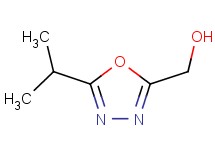 (5-isopropyl-1,3,4-oxadiazol-2-yl)methanol