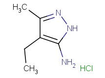 4-ethyl-3-methyl-1H-pyrazol-5-amine hydrochloride