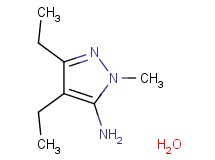 3,4-diethyl-1-methyl-1H-pyrazol-5-amine hydrate