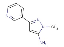 1-methyl-3-pyridin-3-yl-1H-pyrazol-5-amine