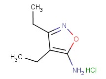 3,4-diethyl-5-isoxazolamine hydrochloride 3,4-diethyl-5-isoxazolamine hydrochloride