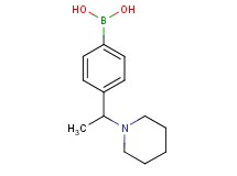 [4-(1-piperidin-1-ylethyl)phenyl]boronic acid