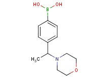 [4-(1-morpholin-4-ylethyl)phenyl]boronic acid