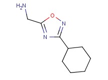 1-(3-cyclohexyl-1,2,4-oxadiazol-5-yl)methanamine
