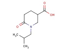 1-isobutyl-6-oxopiperidine-3-carboxylic acid